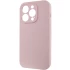 Чехол с закрытым низом Silicone Case для Apple iPhone 16 Pro – Розовый / Chalk Pink. Фото 7 из 15