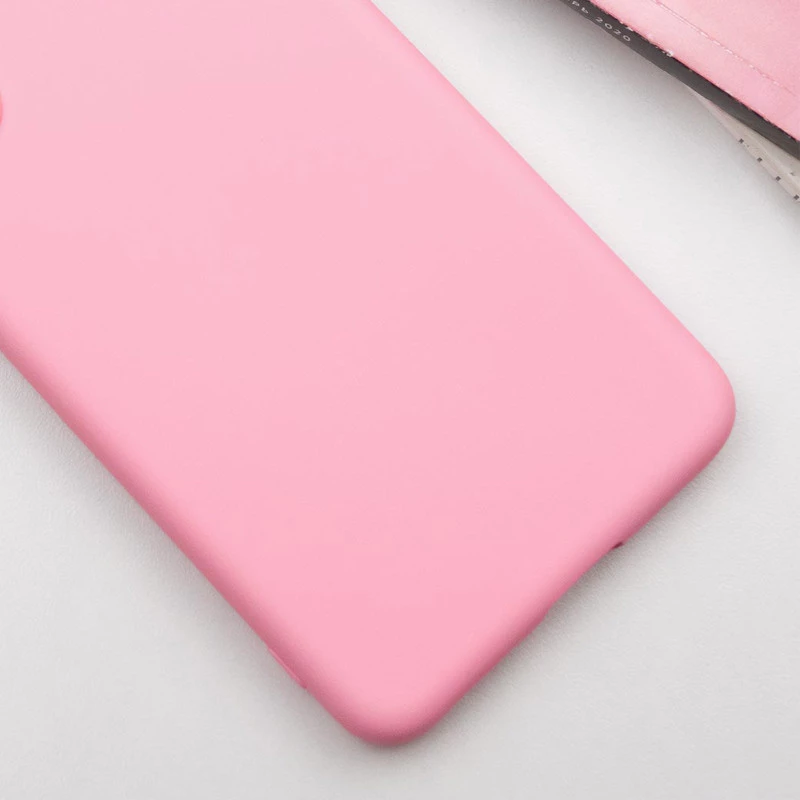 Чохол Silicone Case Lakshmi Plus з закритою камерою на Samsung Galaxy S21 FE – Рожевий / Pink. Фото 4 з 8