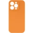 Чехол с защитой камеры Silicone Case для Apple iPhone 17 Pro Max (6.9") – Оранжевый / Orange. Фото 1 из 1