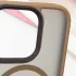 TPU+PC чохол Metal Buttons with Magnetic Fit для Apple iPhone 16 Pro – Золотий / Gold. Фото 6 з 6