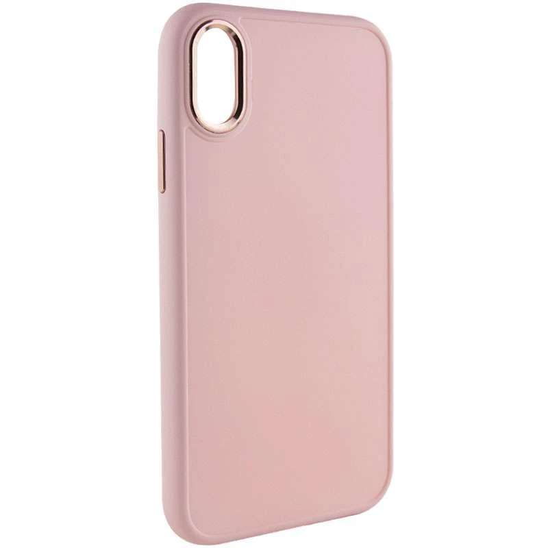 TPU чохол Bonbon з металевими кнопками на Apple iPhone XR (6.1") – Рожевий / Light pink. Фото 2 з 5
