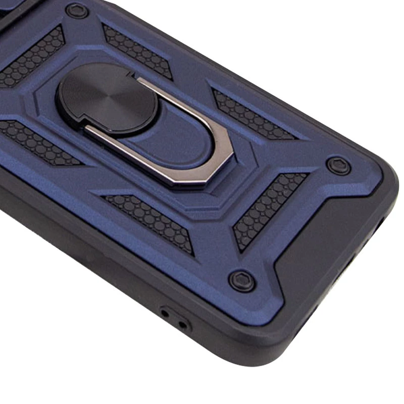 Протиударний чохол Serge Ring з захистом камери на Oppo A53 5G / A73 5G – Синій. Фото 2 з 2