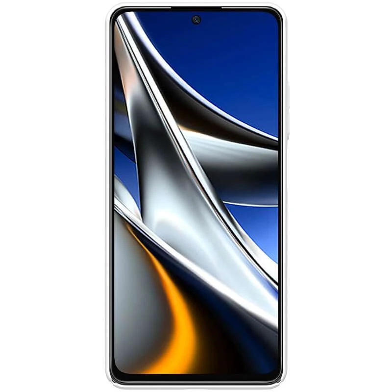 Пластикова накладка Nillkin Frost на Xiaomi Poco X4 Pro 5G – Білий. Фото 2 з 5