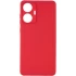 Кольоровий силіконовий чохол із захистом камери на Realme C55 – Червоний / Camellia. Фото 1 з 3