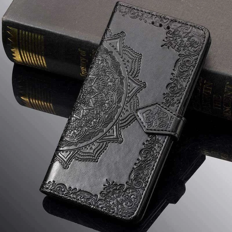 Шкіряний чохол-книжка Art Case з візитницею для Xiaomi Redmi 6 – Чорний. Фото 5 з 6