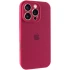 Чохол Silicone Case з захистом камери на Apple iPhone 16 Pro – Червоний / Rose Red. Фото 2 з 6