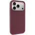 Чехол Silk Full Protective (AA) NO LOGO для Apple iPhone 17 Pro (6.3") – Бордовый / Plum. Фото 2 из 7