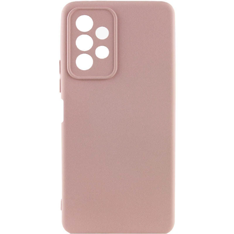 Чехол Silicone Case Lakshmi Premium з закритою камерою на Samsung Galaxy A32 (A325F) 4G – Розовый / Pink Sand. Фото 1 из 6