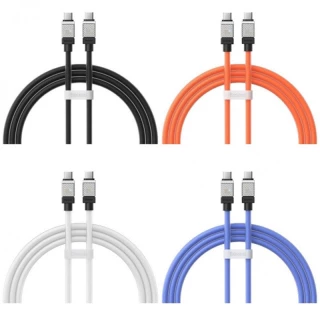 Дата кабель Baseus CoolPlay Series Type-C to Type-C 100W (1m) (CAKW00020) фото 1 з 2