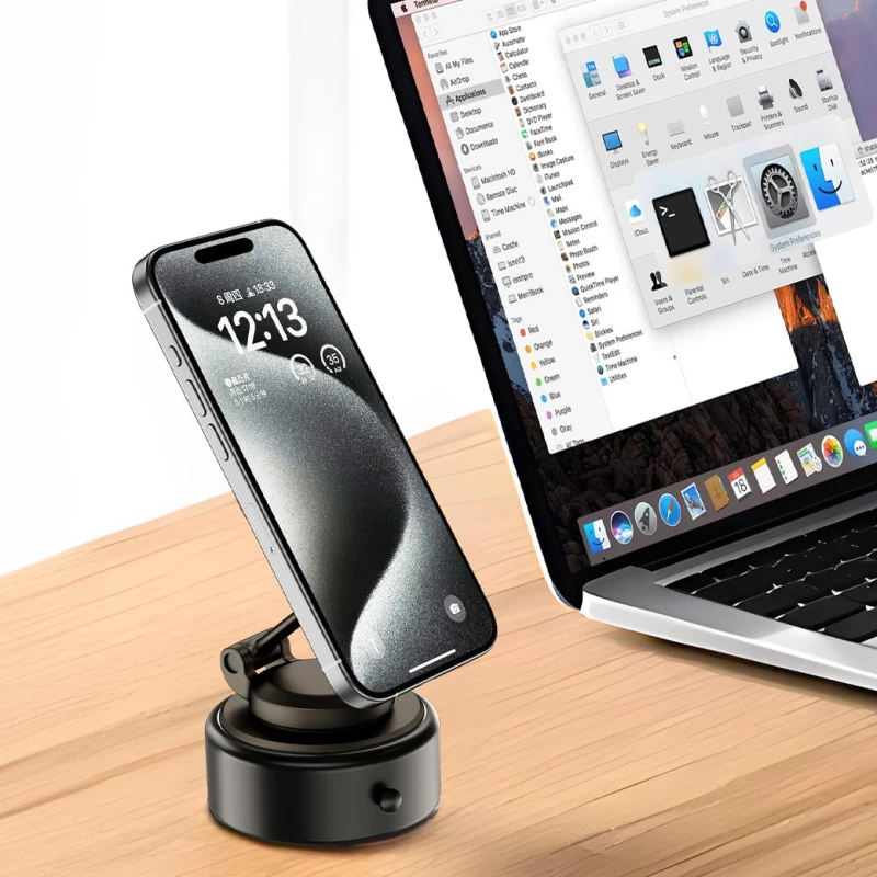 Автотримач WIWU Wi-CH-056 Octopus Vacuum Suction Magnetic – Tarnish. Фото 8 з 8