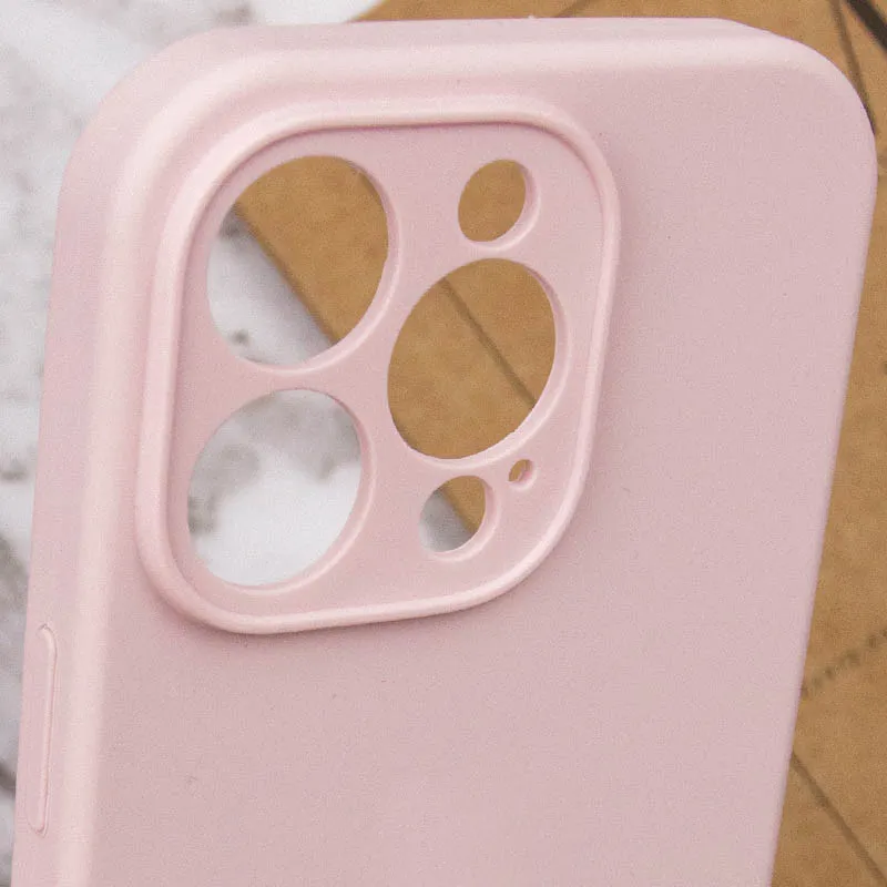 Чехол Silk Full Protective (AA) NO LOGO для Apple iPhone 16 Pro Max – Розовый / Chalk Pink. Фото 16 из 20