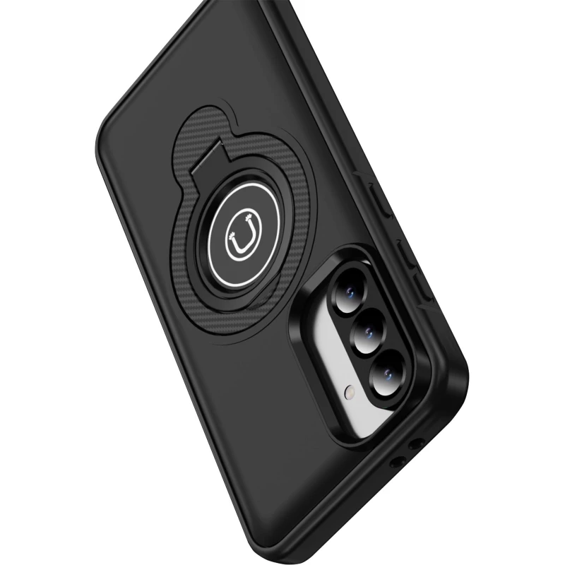 TPU+Textured PC Magnet для Samsung Galaxy A56 5G – Black. Фото 4 из 4