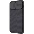 Карбоновая накладка Nillkin Pro со шторкой для камеры для Apple iPhone 13 (6.1") – Black. Фото 3 из 5