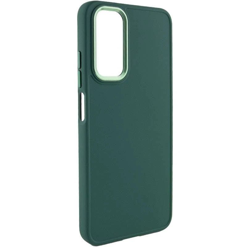 

TPU чохол Bonbon з металевими кнопками на Samsung Galaxy A13 4G (Зелений / Army green)