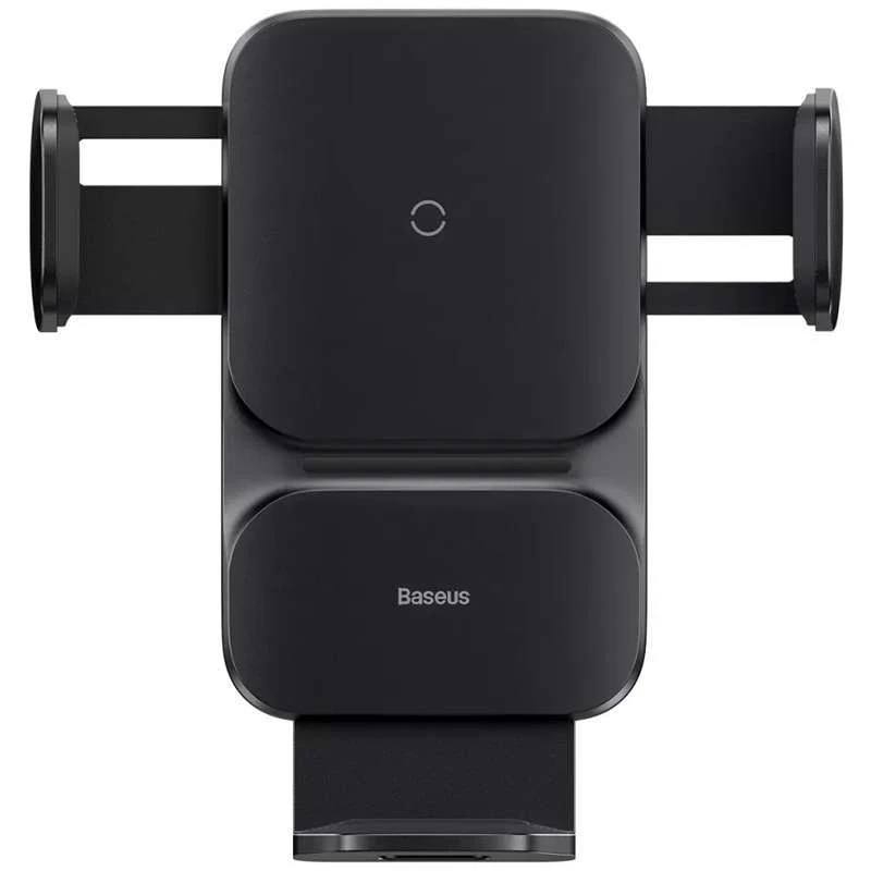 Автотримач з БЗП Baseus Wisdom Auto Alignment (QI 15W) (Air Outlet base) (CGZX000001) – Black. Фото 2 з 7