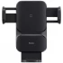 Автотримач з БЗП Baseus Wisdom Auto Alignment (QI 15W) (Air Outlet base) (CGZX000001) – Black. Фото 2 з 7