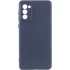 Чохол Silicone Case Lakshmi Premium із закритою камерою для Samsung Galaxy S20 FE – Темно-синій / Midnight blue. Фото 2 з 7