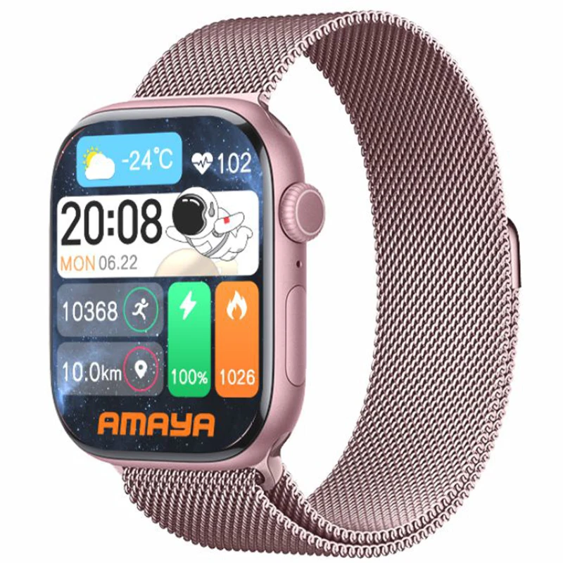 Смарт-годинник Amaya X10 Mini Smart sports watch (call version) – Pink. Фото 1 з 1