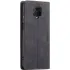 Кожаный чехол-книжка CaseMe Velvet Nubuck для Xiaomi Redmi Note 9s / Note 9 Pro / Note 9 Pro Max – Black. Фото 4 из 5