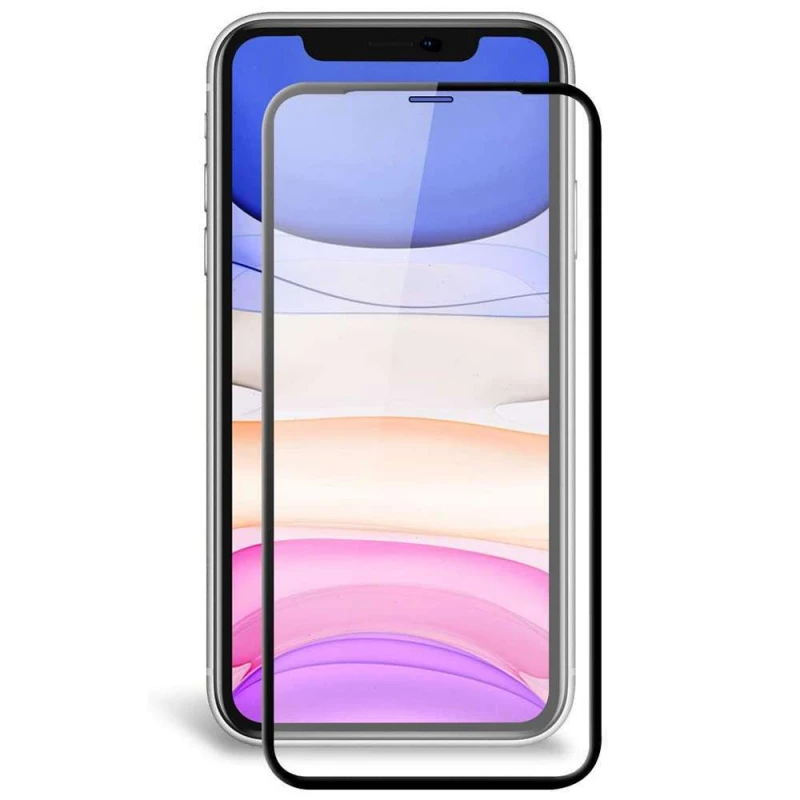 Захисне 3D скло LUME Protection на Apple iPhone 13 (6.1") – Чорний. Фото 1 з 4