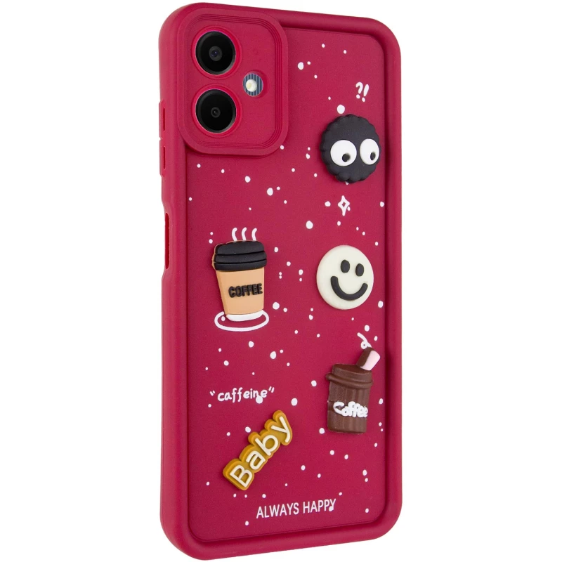 Чохол TPU Toys Case для Samsung Galaxy A06 – Red / Always Happy. Фото 2 з 9