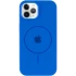 Чехол Silicone Armor Max with MagSafe для Apple iPhone 12 Pro Max (6.7") – Синий / Capri Blue. Фото 3 из 6