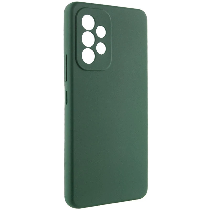 Чехол Silicone Case Lakshmi Premium з закритою камерою на Samsung Galaxy A52 4G / A52 5G – Зеленый / Cyprus Green. Фото 2 из 7