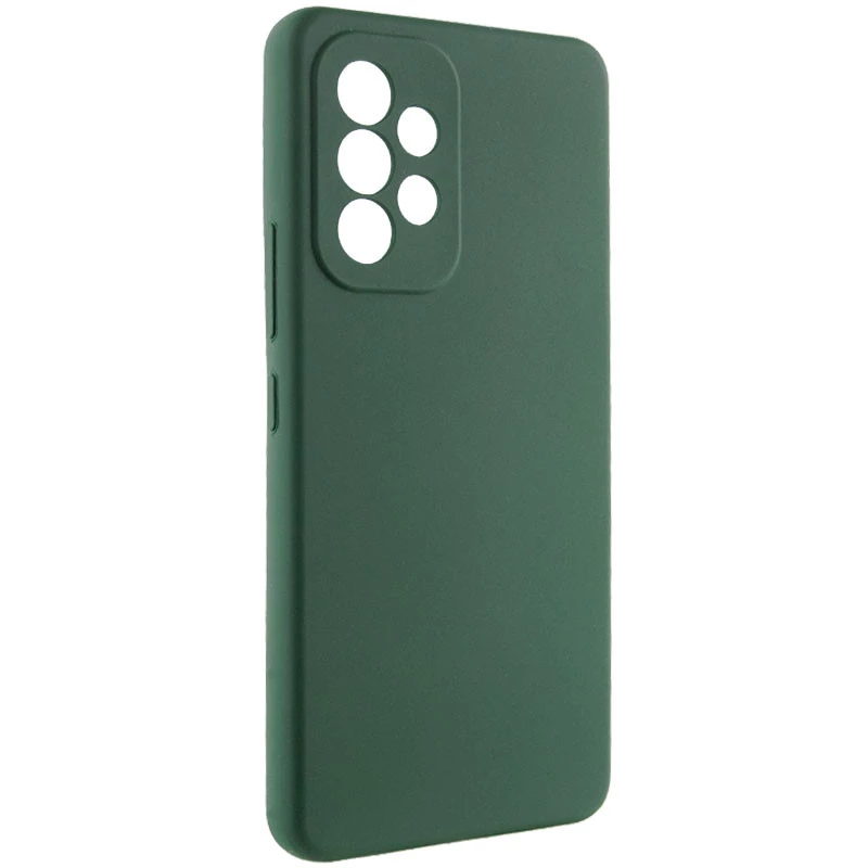 Чохол Silicone Case Lakshmi Premium з закритою камерою на Samsung Galaxy A33 5G – Зелений / Cyprus Green. Фото 4 з 11