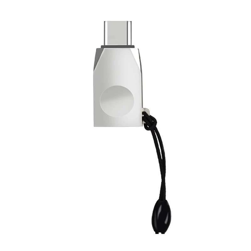 Переходник Hoco UA9 USB OTG to Type-C – Стальной. Фото 4 из 8