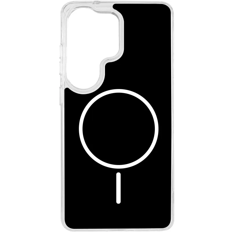 Чехол TPU+PC Nami with MagSafe для Samsung Galaxy S26 Ultra – Black. Фото 5 из 8
