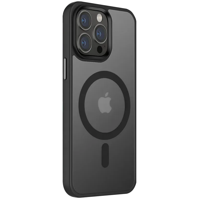 Чехол Ummi Colorful with Magnetic Fit для Apple iPhone 14 Pro Max (6.7") – Черный / Black. Фото 2 из 5