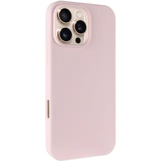 Чохол Silk Full Protective (AA) NO LOGO для Apple iPhone 16 Pro Max — Рожевий / Chalk Pink