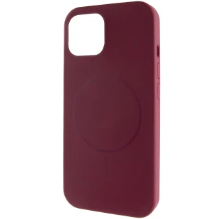 Чохол Silk Full Protective (AA) NO LOGO with Magnetic Fit для Apple iPhone 11 Pro Max (6.5") — Бордовий / Plum
