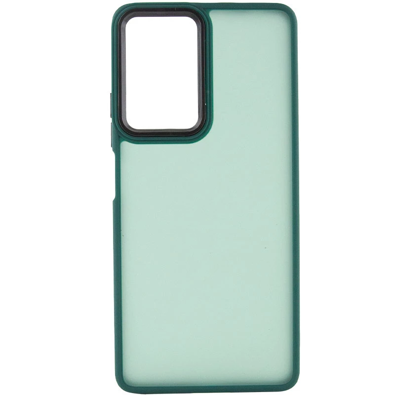 Чохол TPU+PC Lyon Frosted на Infinix Hot 50 4G – Green. Фото 2 з 4