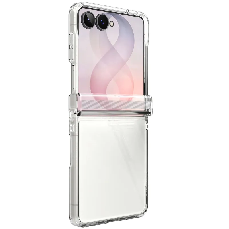 Чехол PC Pure Case для Samsung Galaxy Z Flip8 – Clear. Фото 2 из 5