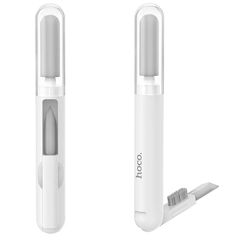 Набір для очищення гаджетів Hoco UT1 Mr. Gadget 3in1 – White. Фото 3 з 6