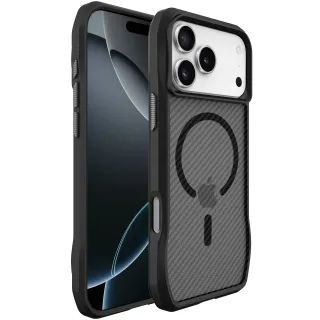 Чохол TPU Space Octagon with Magnetic Fit для Apple iPhone 17 Pro (6.3") — Carbon Black