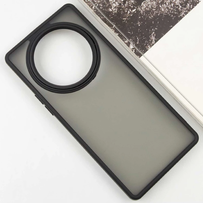 Чехол TPU+PC Lyon Frosted на Xiaomi Redmi A3 – Black. Фото 2 из 5