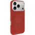 Чехол TPU+PC KVZV Triangular Pattern with Magnetic Fit для Apple iPhone 17 Pro Max (6.9") – Red. Фото 2 из 6