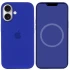 Силиконовый чехол ААА with Magsafe connection для Apple iPhone 16 Plus – Ultramarine. Фото 3 из 7