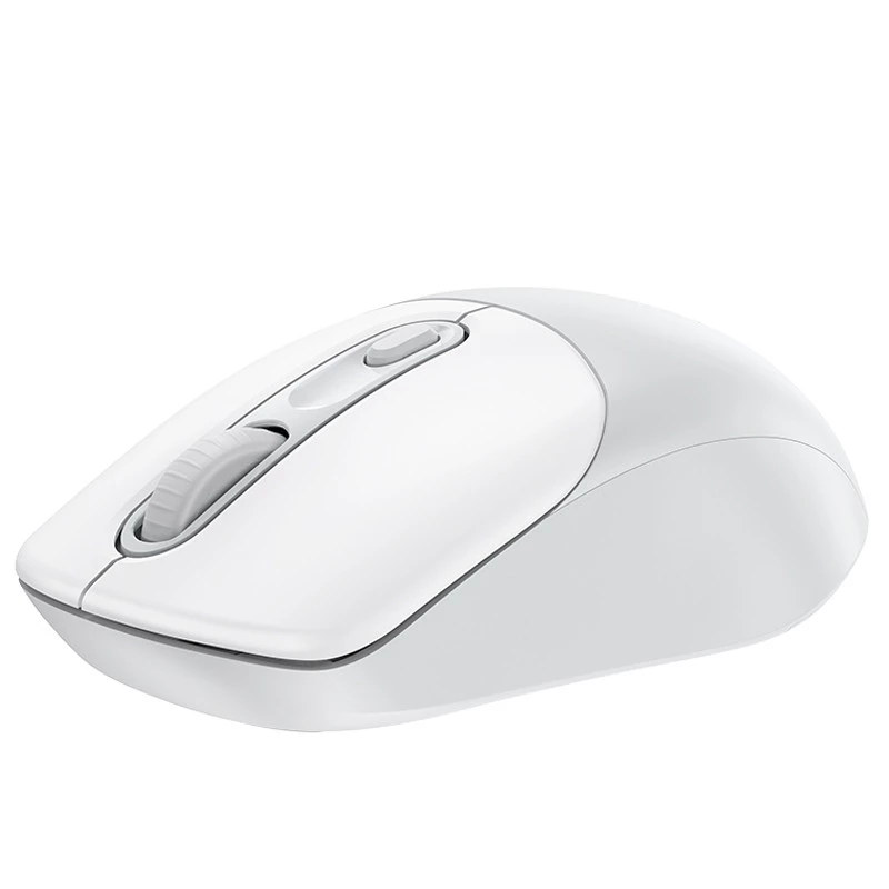 Миша Hoco GM28 2.4G – White / Gray. Фото 3 з 5