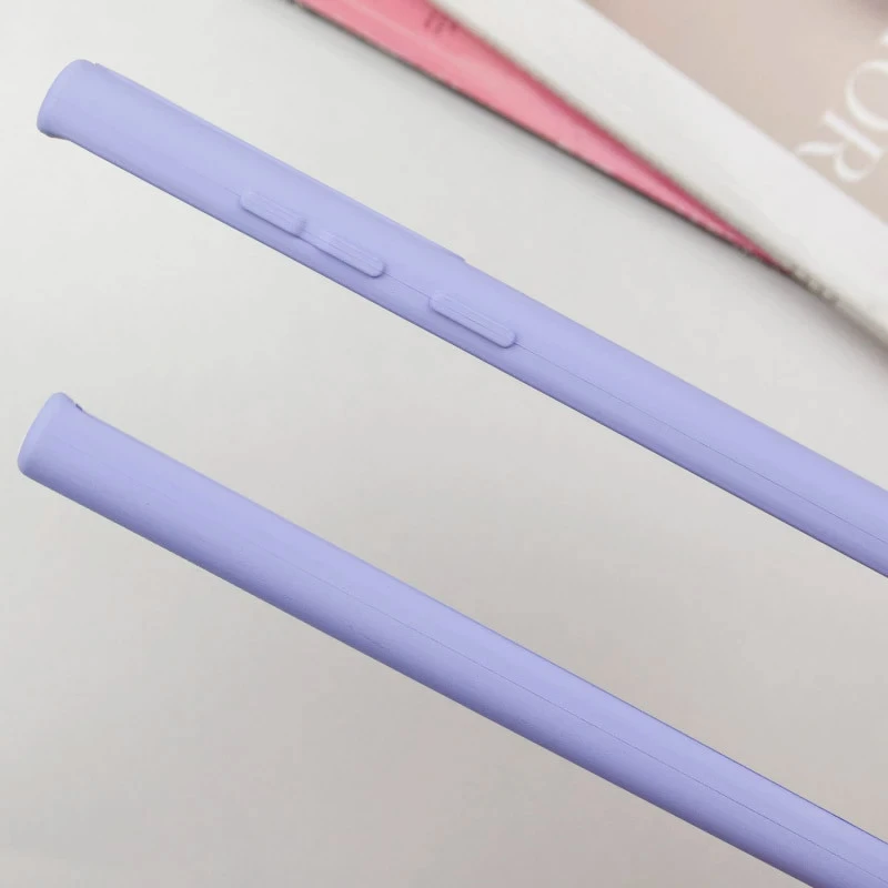 Силіконовий чохол Lakshmi MagFit з захистом камери для Samsung Galaxy S24 Ultra – Бузковий / Dasheen. Фото 6 з 8