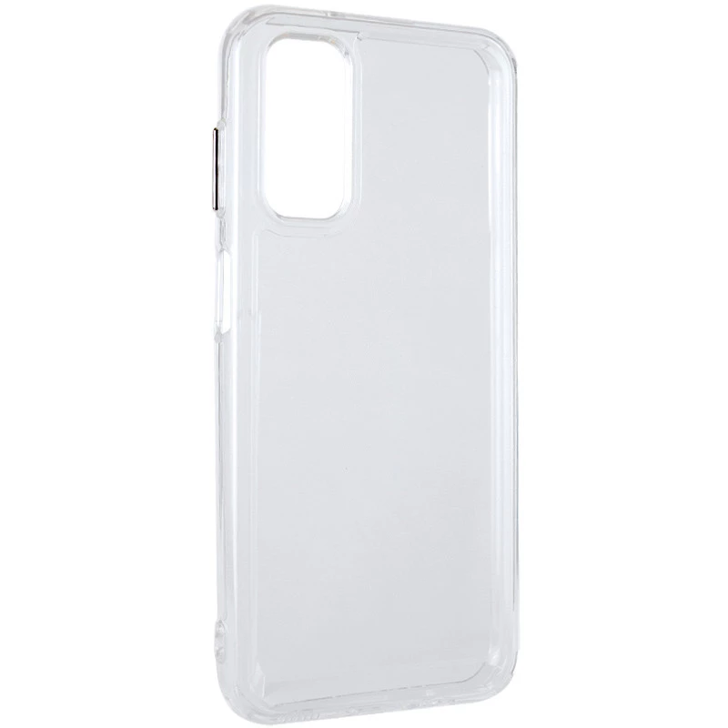 

TPU+PC чохол з металевими кнопками на Samsung Galaxy A04s (Прозорий)