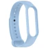 Силиконовый ремешок для Xiaomi Mi Band 7/6/5/4/3 – Голубой / Light Blue. Фото 4 из 4