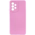 Чохол Silicone Case Lakshmi Plus з закритою камерою на Samsung Galaxy A32 (A326B) 5G – Рожевий / Pink. Фото 1 з 1