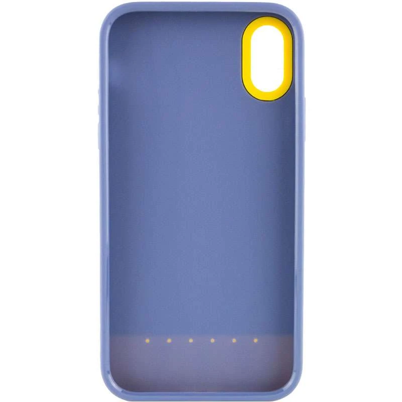 Двоколірний чохол Bichromatic на Apple iPhone X (5.8") – Blue / Yellow. Фото 3 з 5