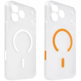 Чехол PC Slim Matte with Magnetic Fit (camera button) для Apple iPhone 17 Pro Max (6.9")