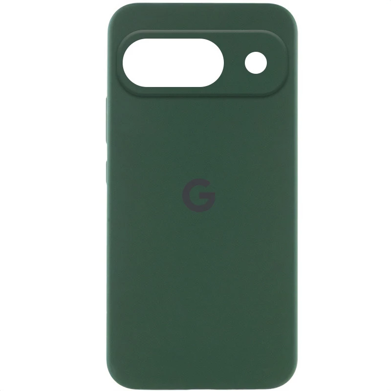 Чохол Silicone Case Lakshmi Premium L з закритою камерою на Google Pixel 9 – Зелений / Cyprus Green. Фото 2 з 2