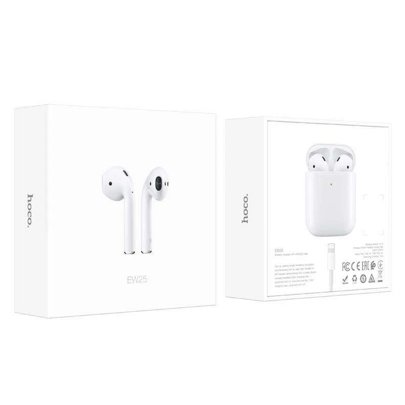 Bluetooth-навушники Hoco EW25 TWS – Білий. Фото 5 з 5