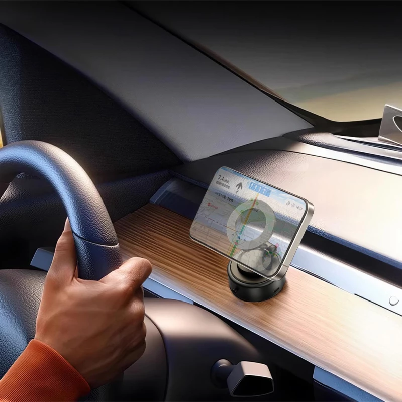 Автотримач WIWU Wi-CH-056 Octopus Vacuum Suction Magnetic – Tarnish. Фото 7 з 8